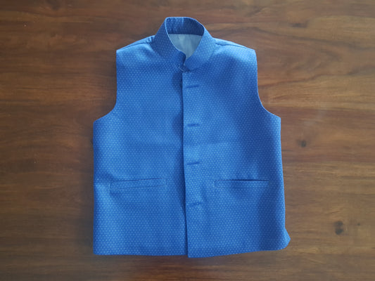 Blue Galaxy Cotton Wasket (Waist Coat)