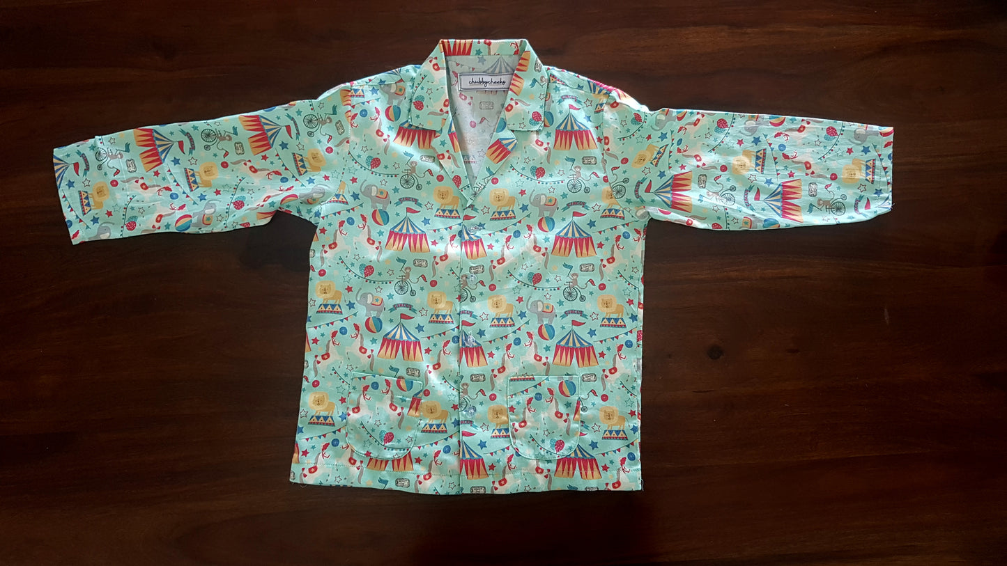 Super Soft Cotton Night Suit | Circus Print
