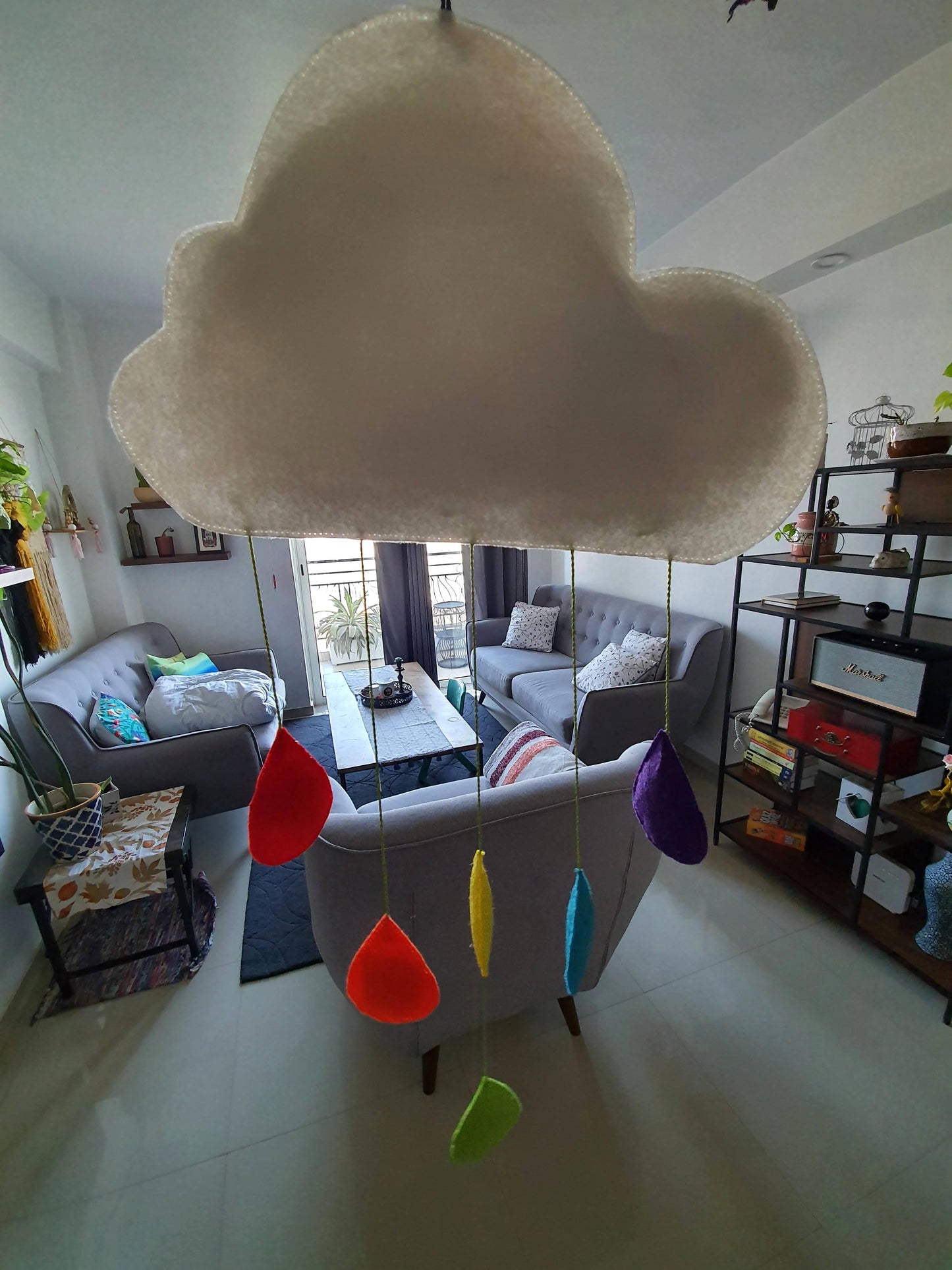 Rainbow Cloud Decor