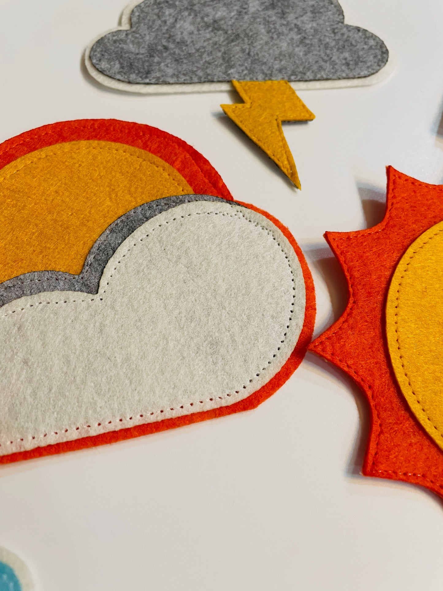 Weather Update - "Weather Theme Learning Activity" Magnetic Set