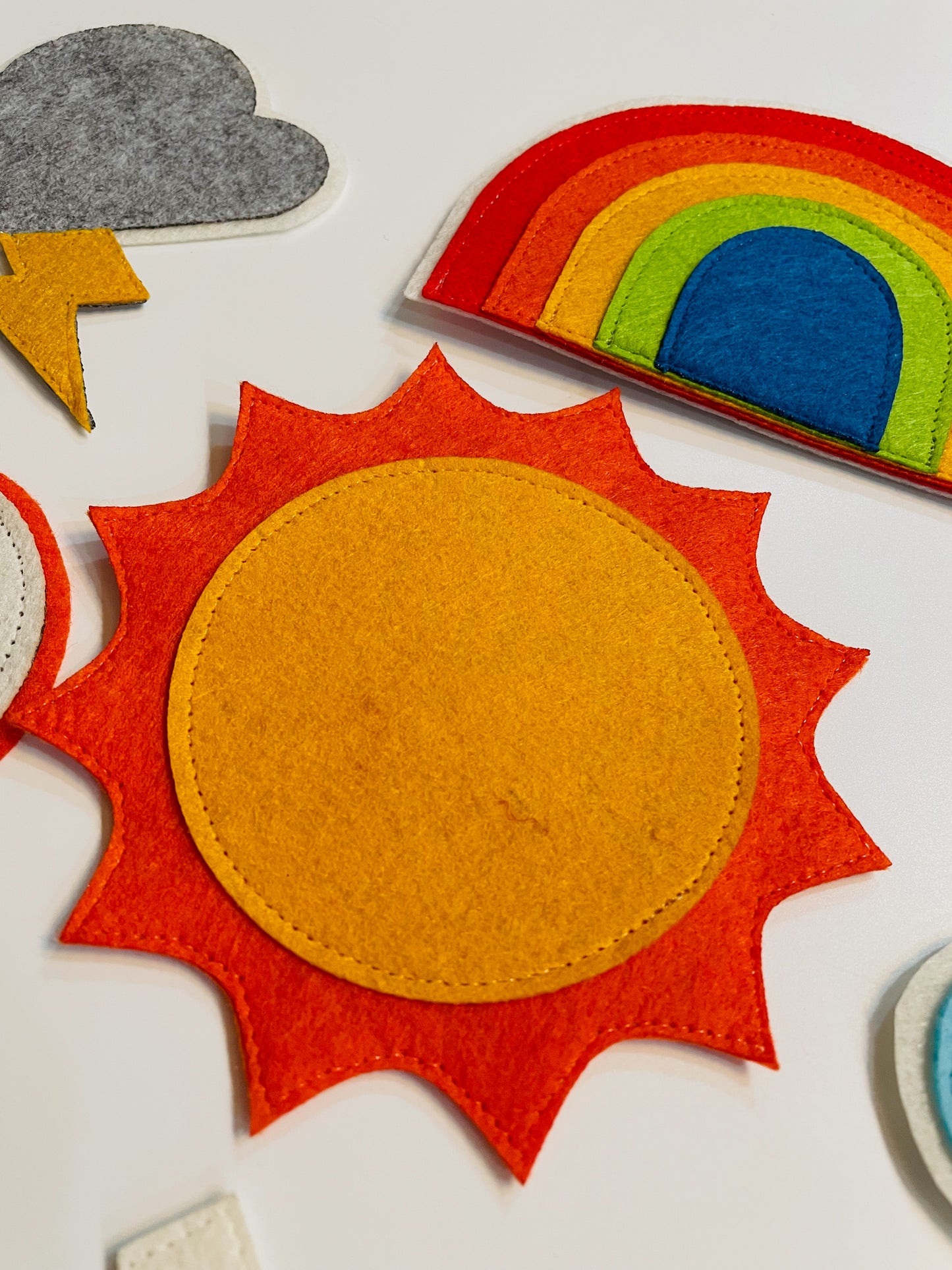 Weather Update - "Weather Theme Learning Activity" Magnetic Set