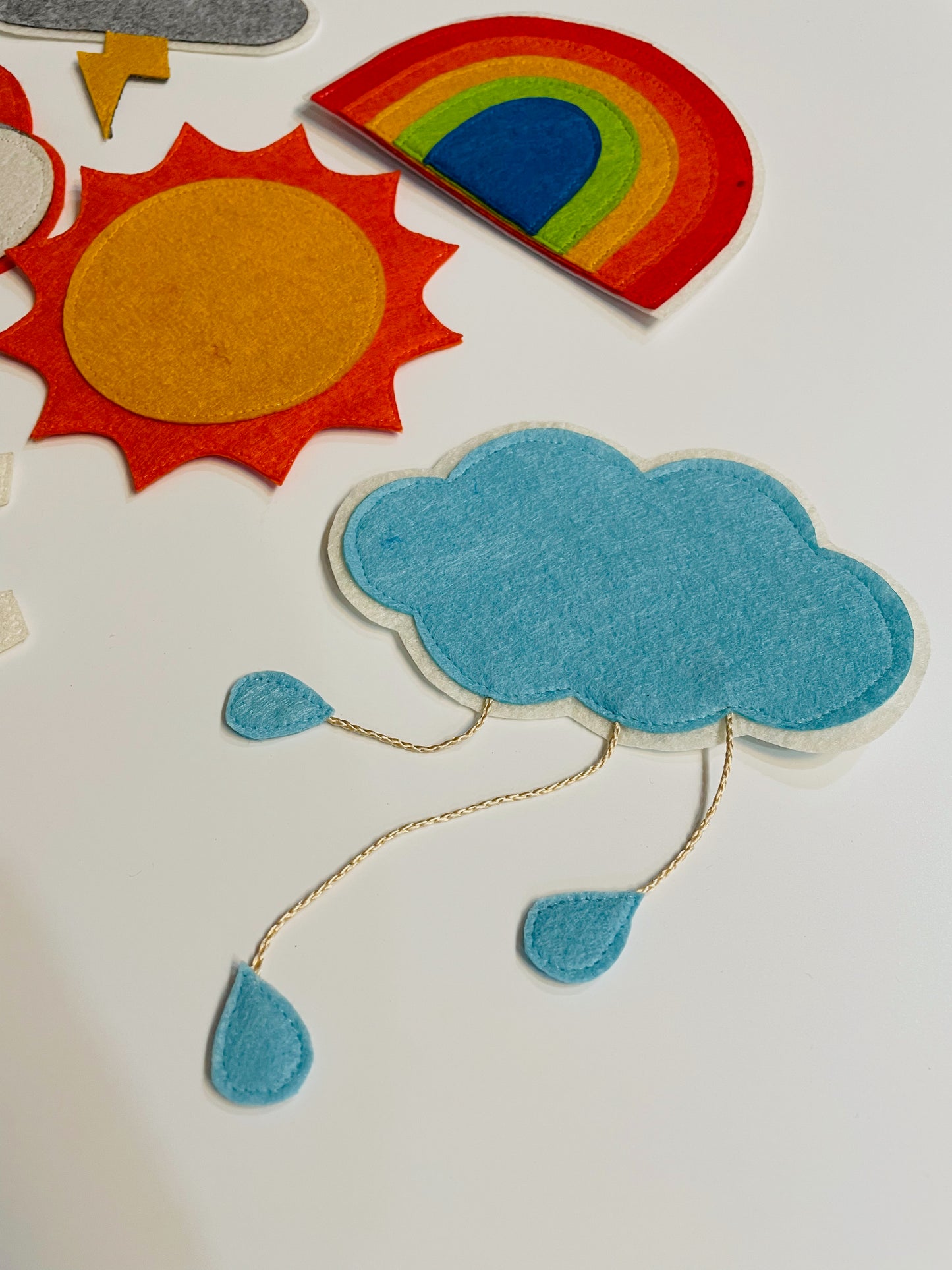 Weather Update - "Weather Theme Learning Activity" Magnetic Set
