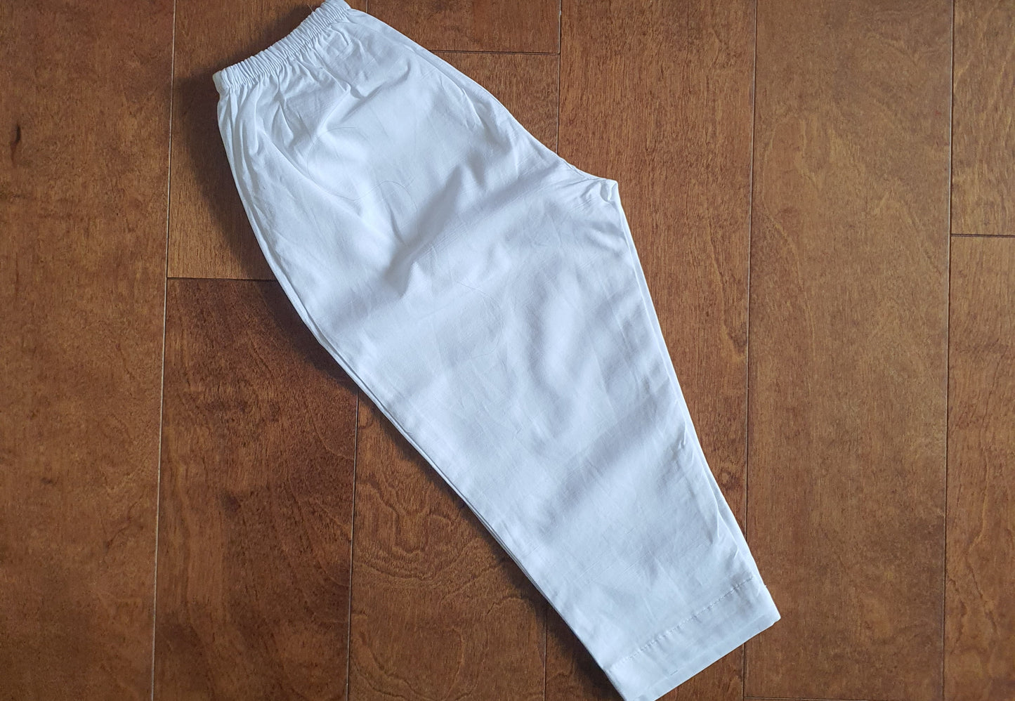 Pure Cotton Kurta-Pajama Set | Beige & White