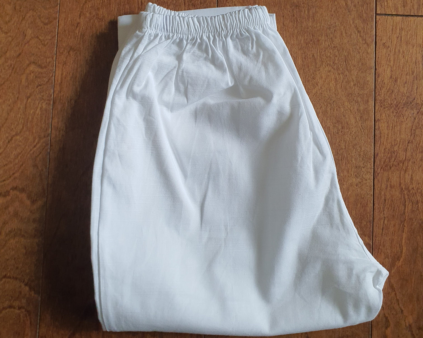 Linen Cotton Kurta-Pajama Set | Navy Blue & White