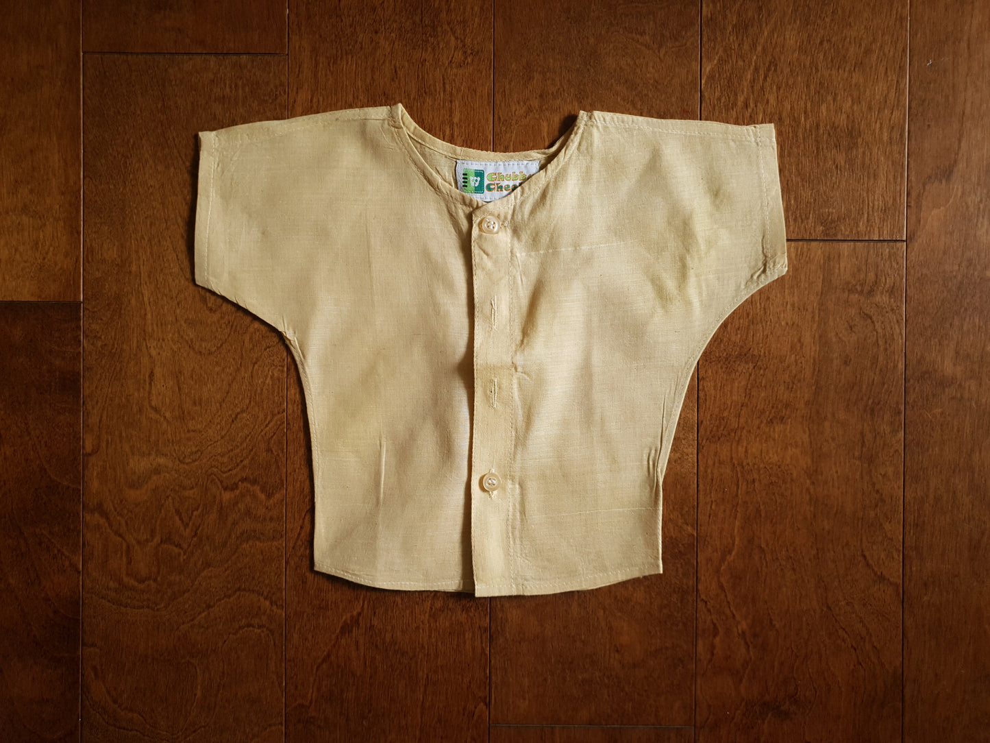 100% Pure & Soft Cotton Jhablas - Set of 2 | Age: 0-6 Months