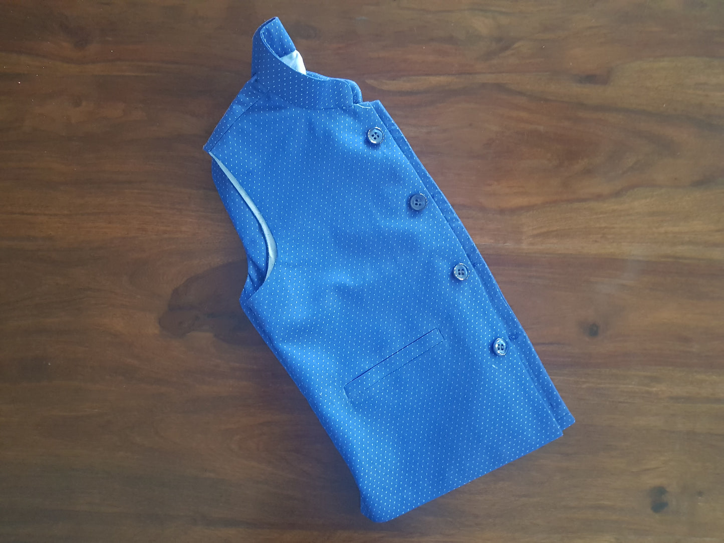 Blue Galaxy Cotton Wasket (Waist Coat)
