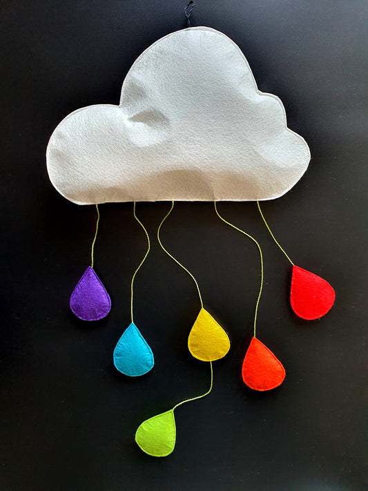 Rainbow Cloud Decor