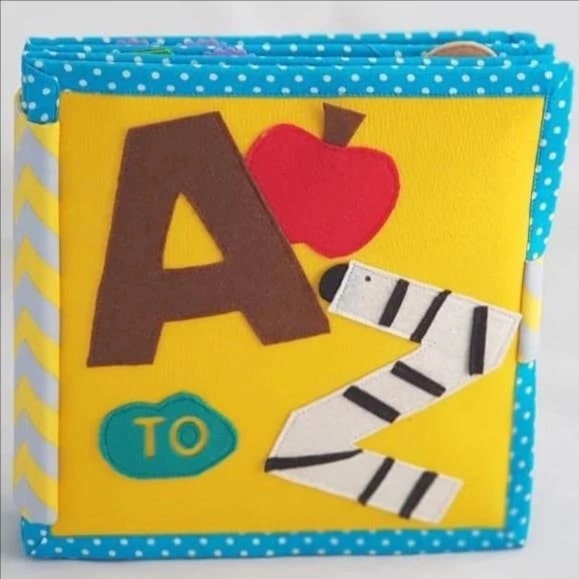 A to Z English Alphabet Quiet Book