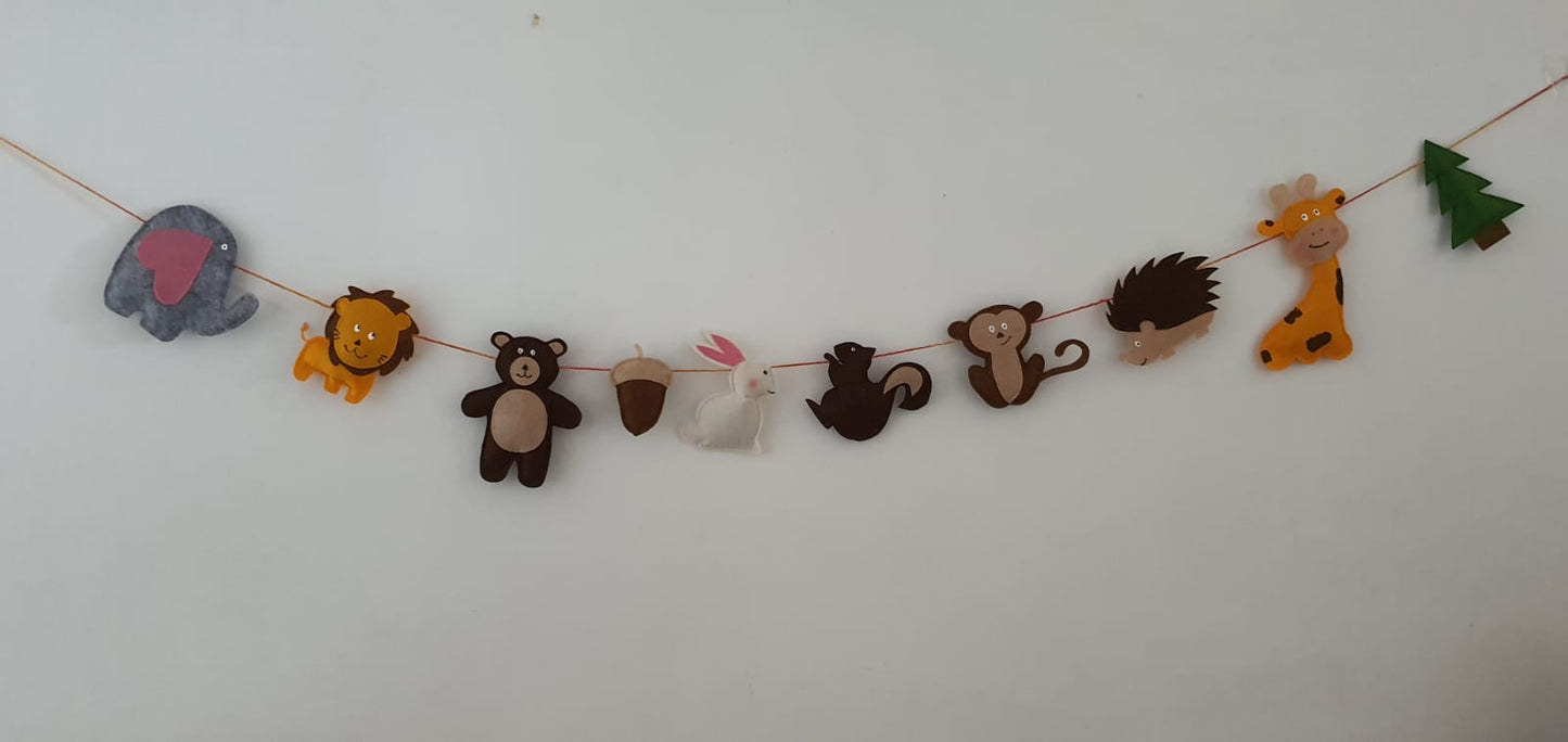 Jungle Safari Decor Bunting