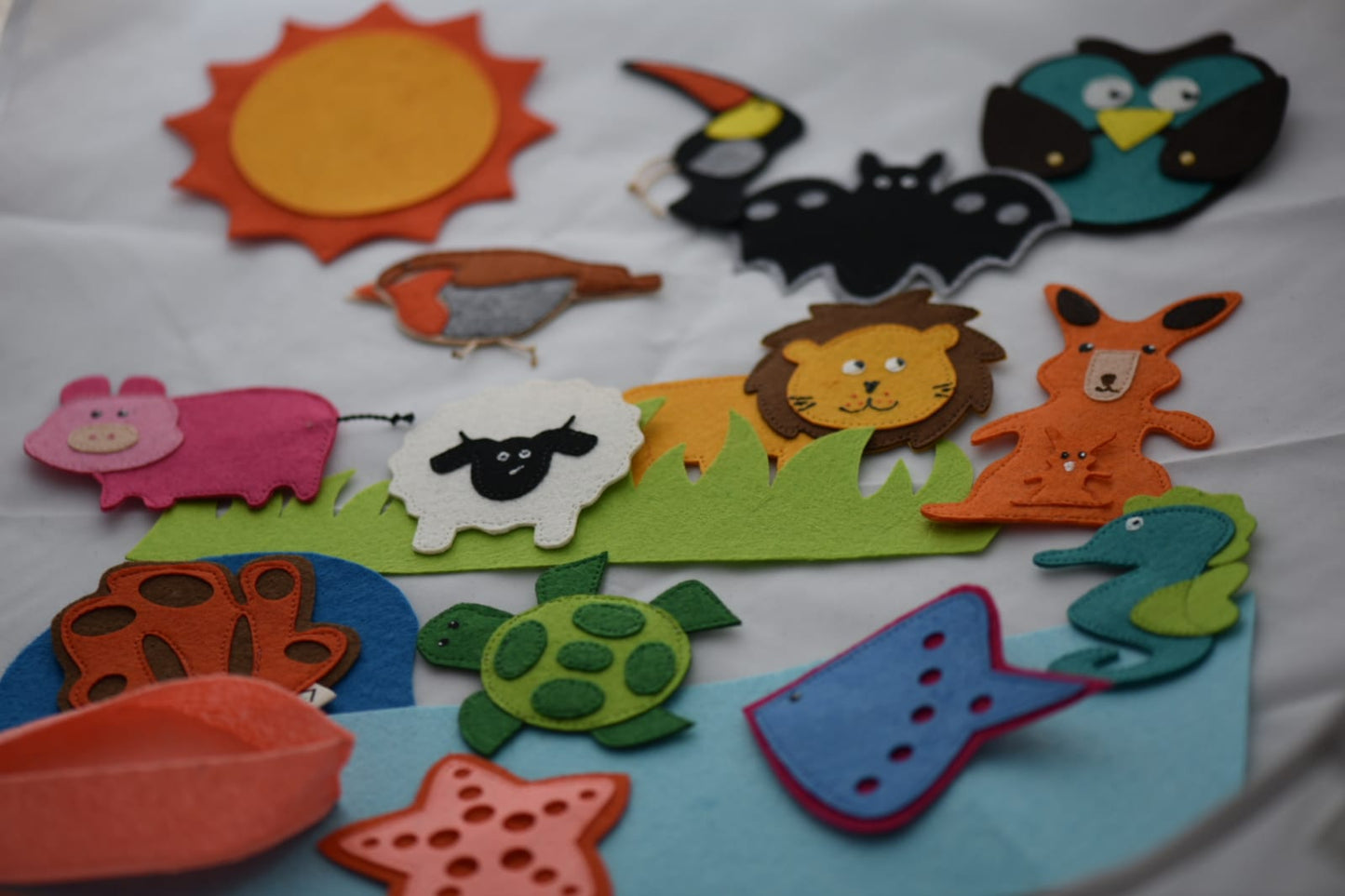 Magnetic Animal Set - Air, Land & Water Animals